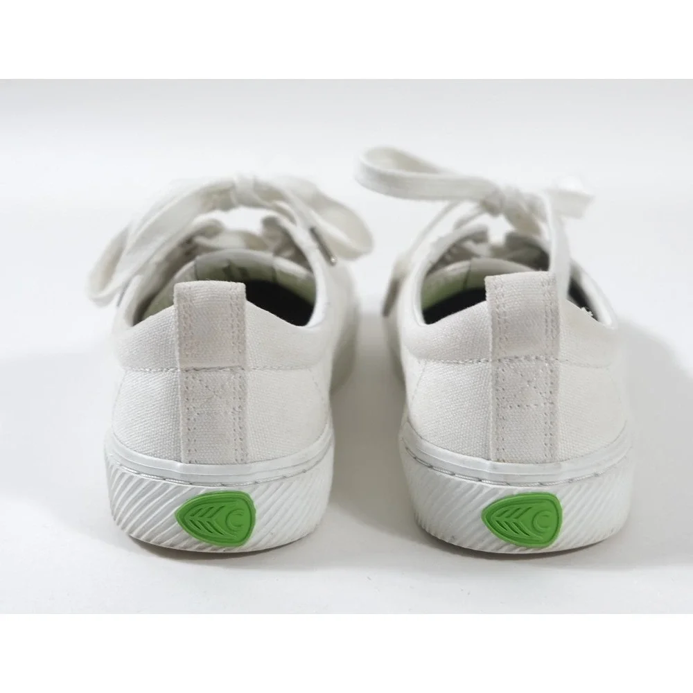 Cariuma Sneakers Womens 8 White OCA Low Canvas Off White Eco-Friendly